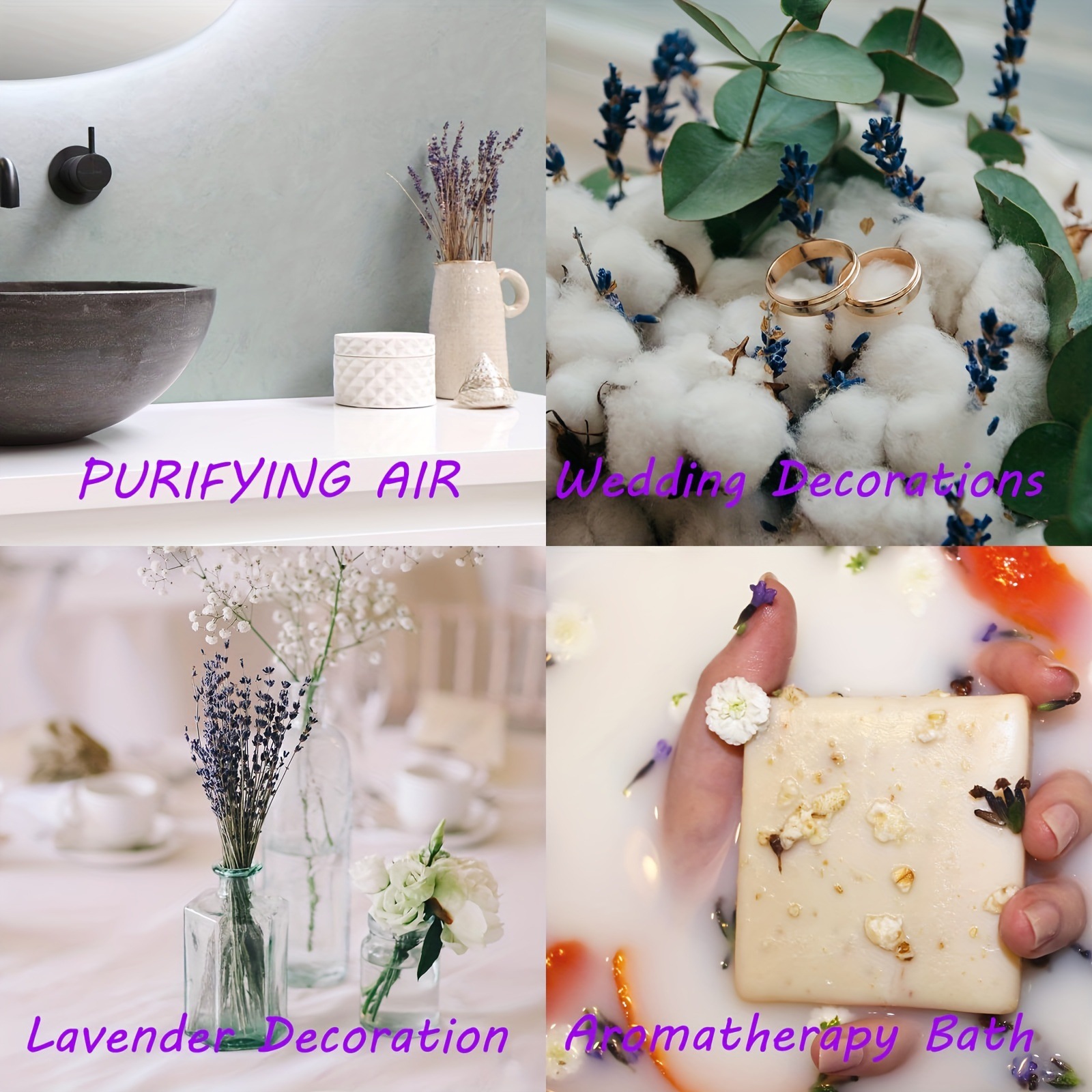 200pcs/Bunch Lavender Dried Fl - Dried Flower Bunch recension och pris