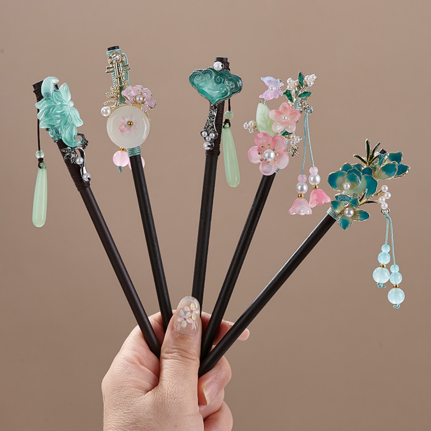 Vintage Flower Hairpin For Wom - Florist Supplies recension och pris