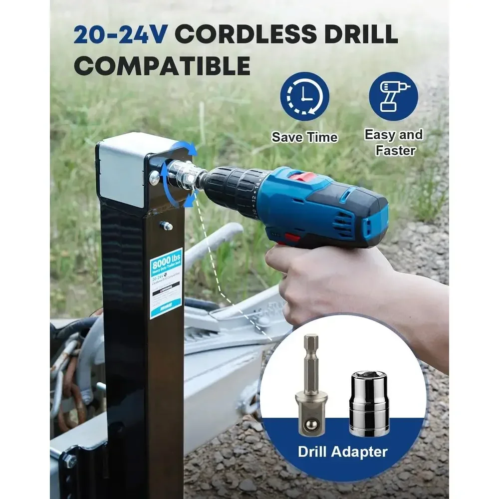 8000 lbs Trailer Jack Heavy Du - B&J Florist Supply Nyc recension och pris