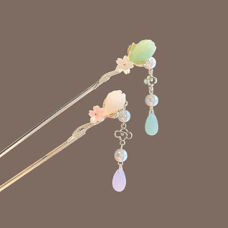 Vintage Flower Pearl Tassel Ha - Florist Supplies recension och pris