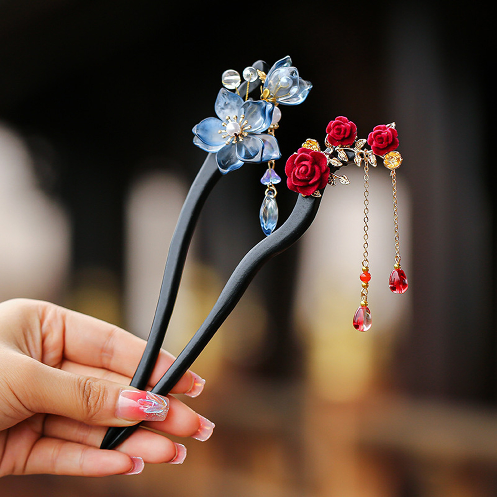 Chinese Style Flower Tassel Ha - Florist Supplies recension och pris