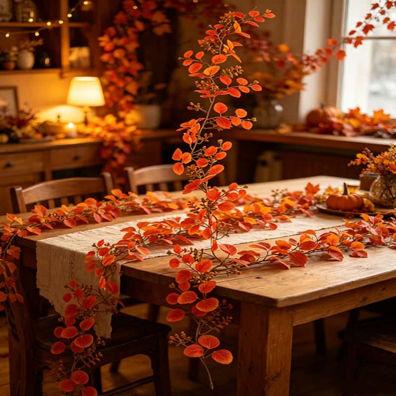 1.8m Lifelike Autumn Eucalyptu - Eucalyptus Preserved recension och pris