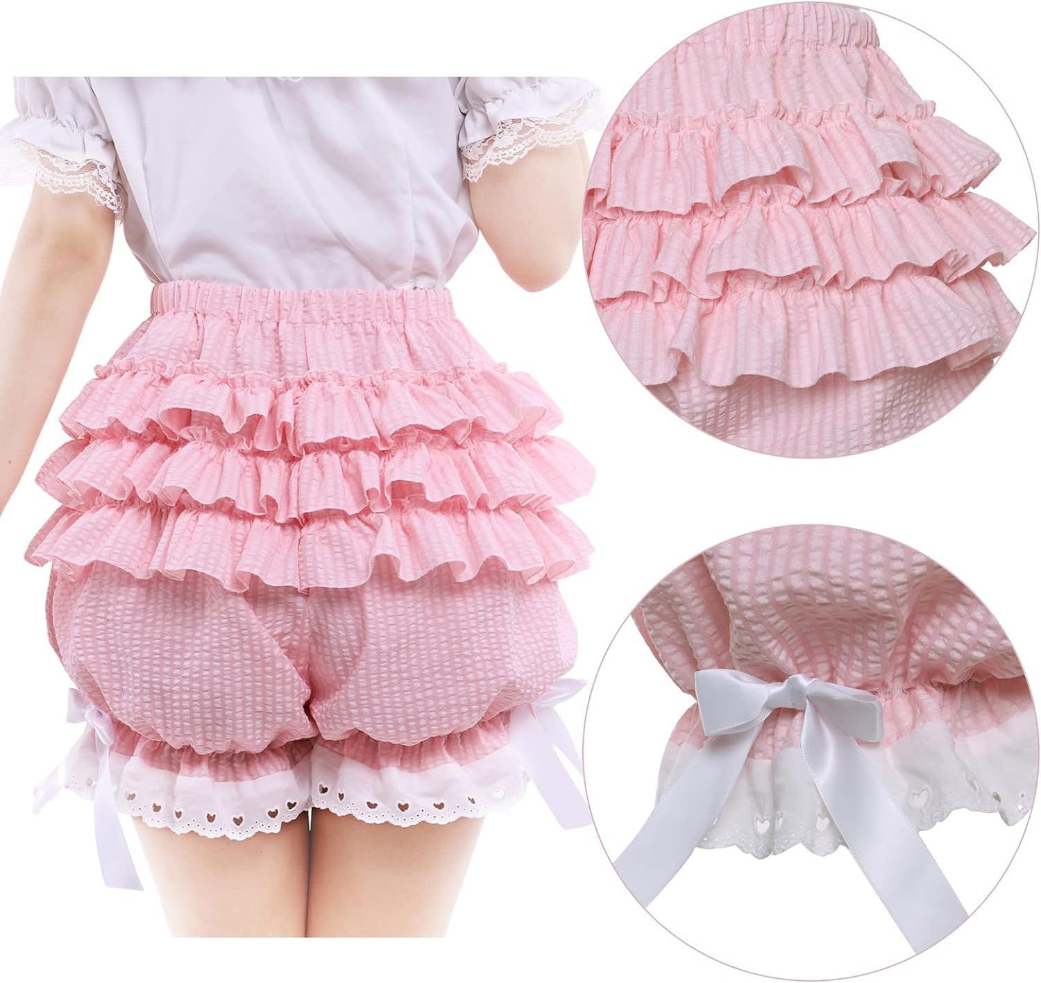 Lolita pants cute strap bow-kn - Florist Supplies recension och pris