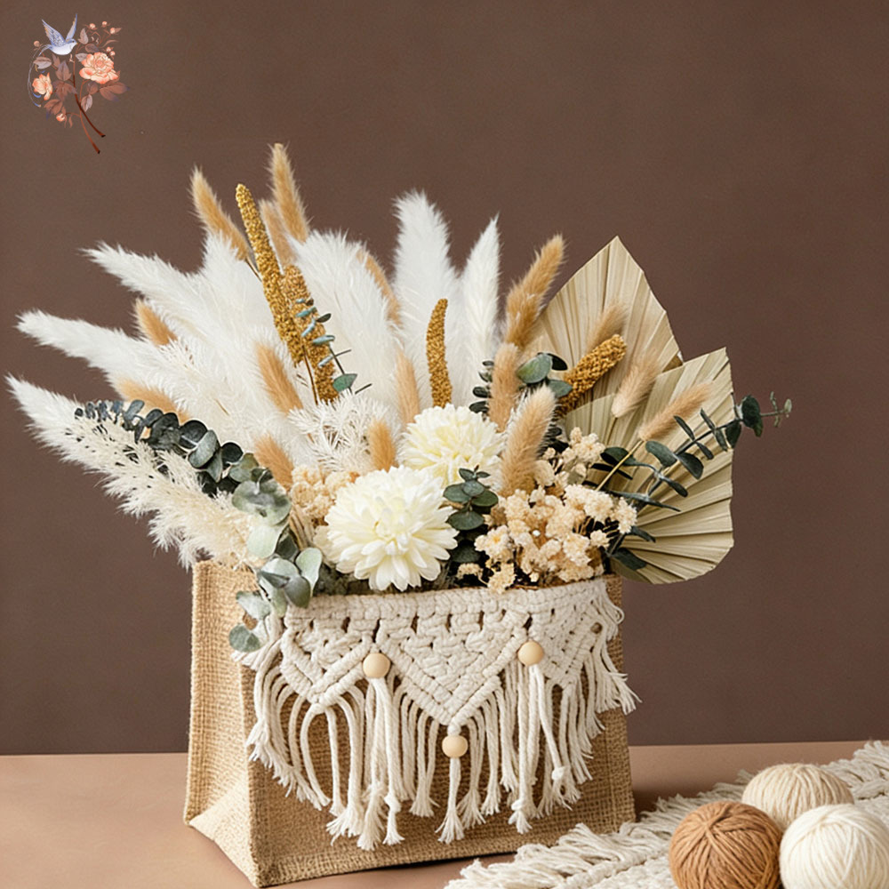 Artificial Dried Flower Bouque - Dried Flower Bunch recension och pris