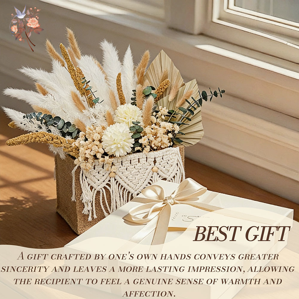 Artificial Dried Flower Bouque - Dried Flower Bunch recension och pris