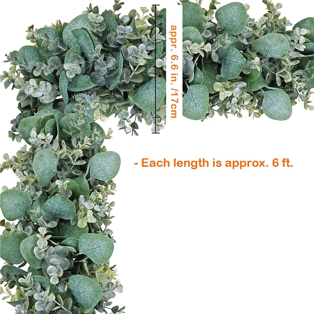 6' Long Faux Mixed Eucalyptus  - Eucalyptus Preserved recension och pris