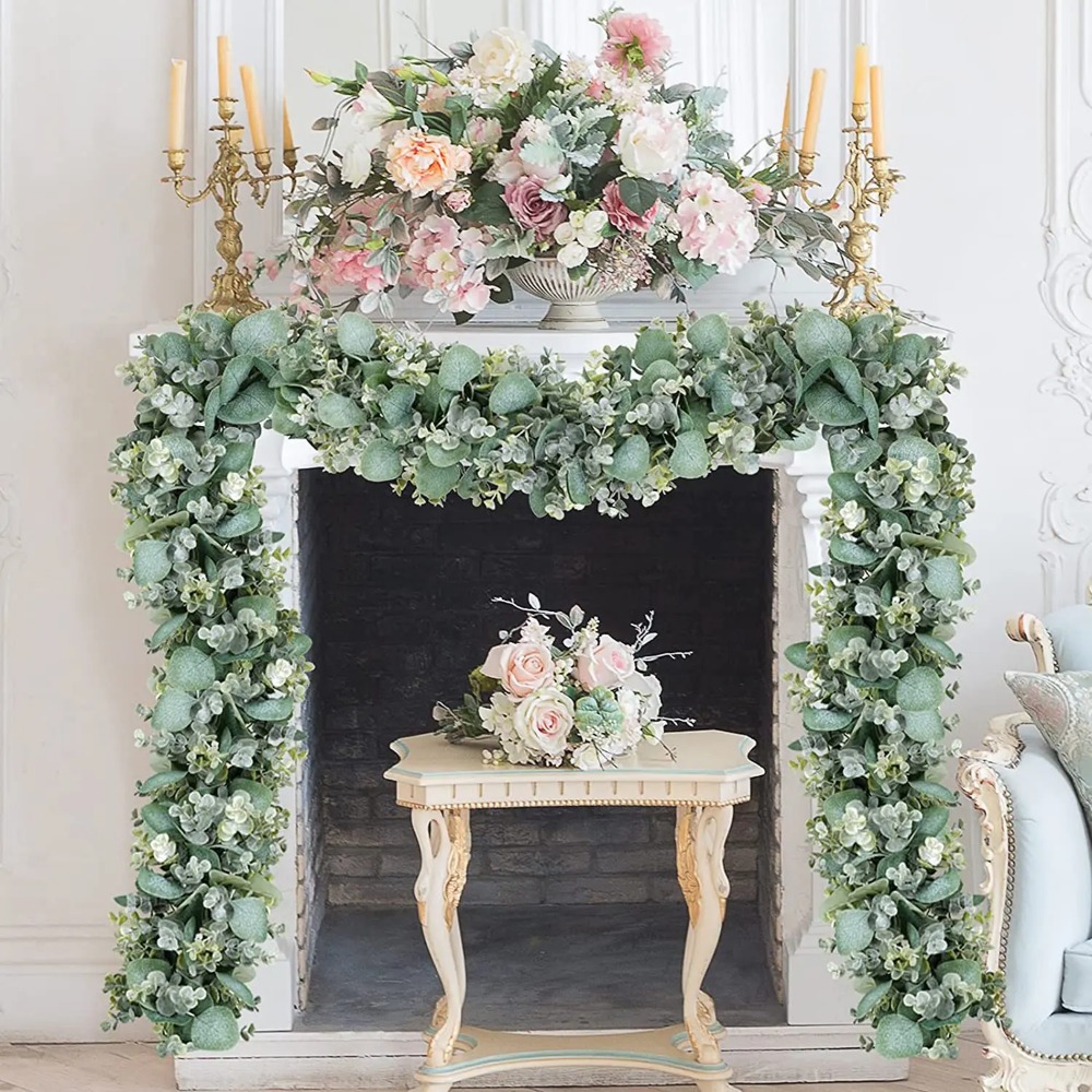 6' Long Faux Mixed Eucalyptus  - Eucalyptus Preserved recension och pris
