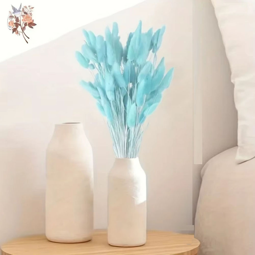 100Pcs Natural Rabbit Tails Gr - Dried Flower Bunch recension och pris