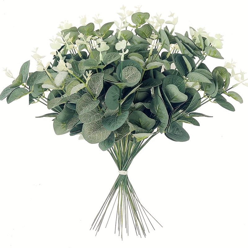 5/10/15Pcs Artificial Eucalypt - Eucalyptus Preserved recension och pris
