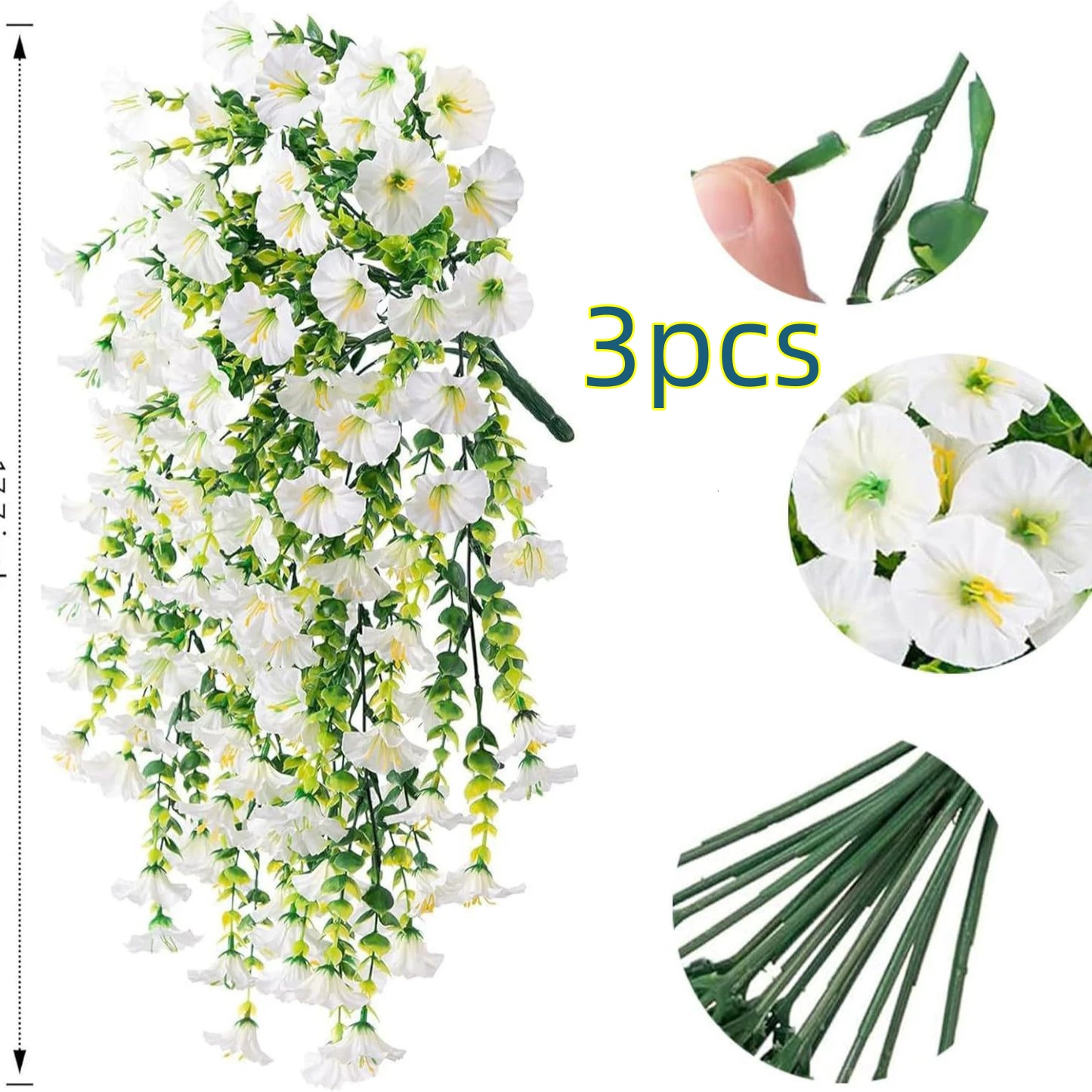 3 Bunches of Artificial Eucaly - Dried Flower Bunch recension och pris
