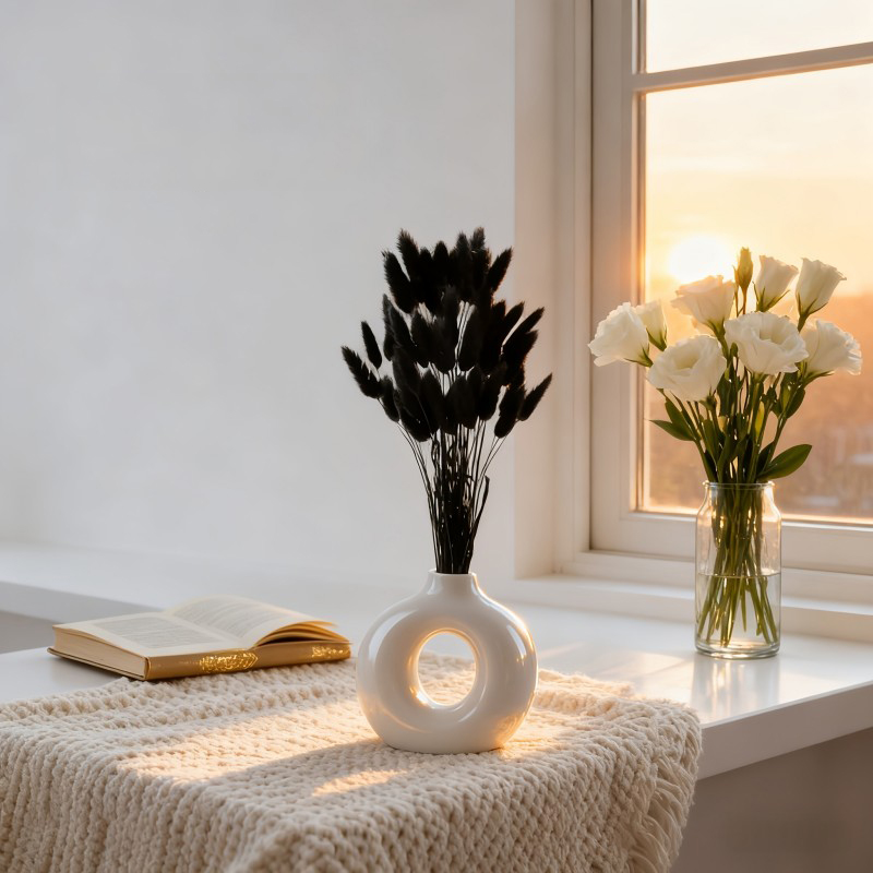 Natural Rabbit Tails Grass Dri - Dried Flower Bunch recension och pris