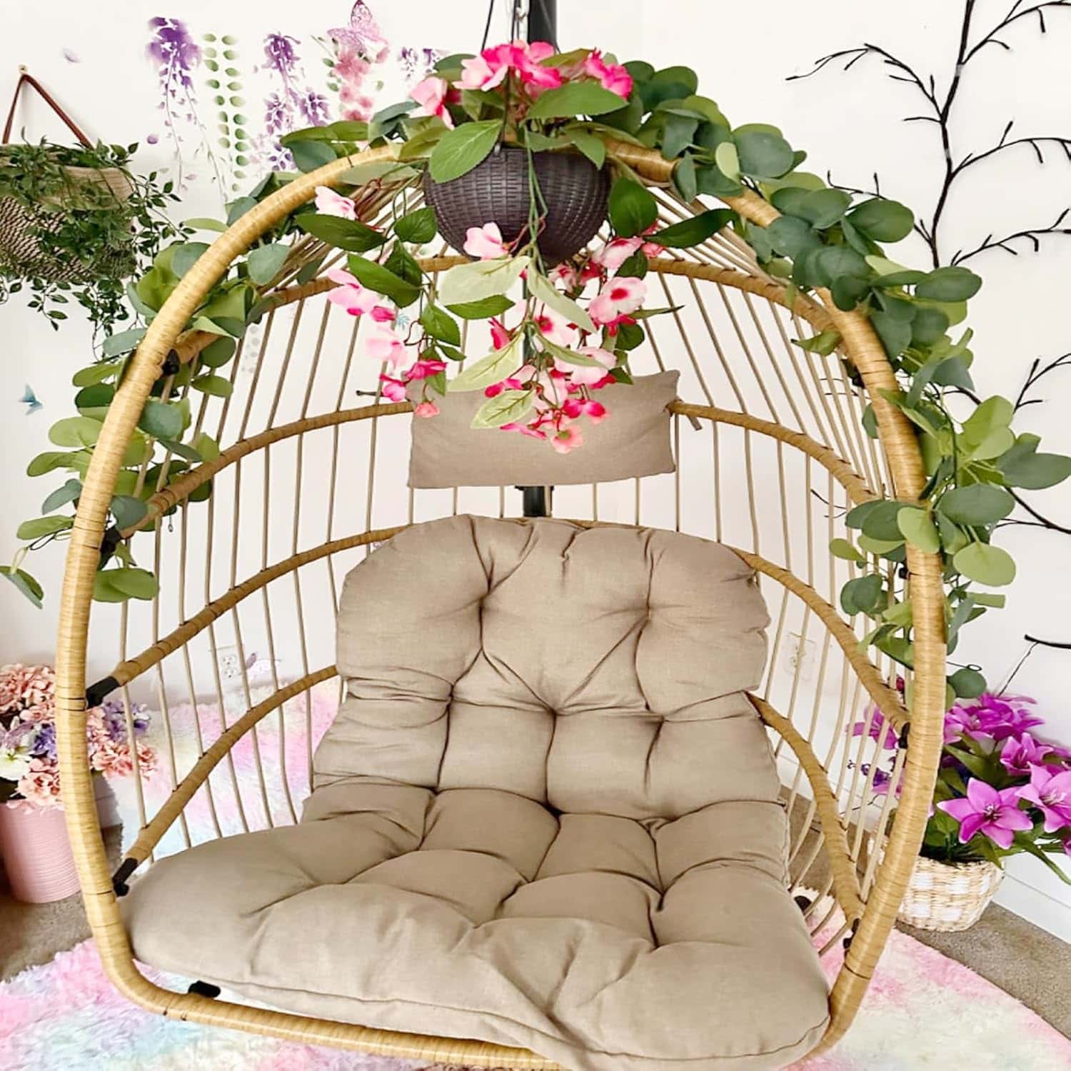 180cm Artificial Garland Eucal - Eucalyptus Preserved recension och pris